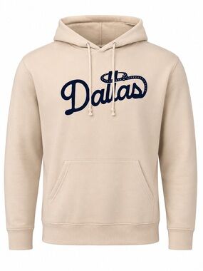 Where I’m From Dallas Hoodie Pullover Fleece NWT